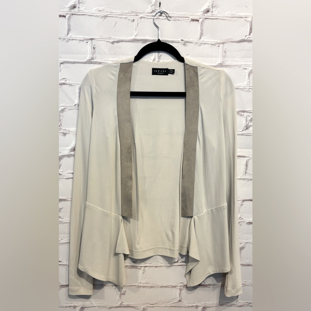 Iris Setlakwe Women’s Open Front Cardigan – Petite Small